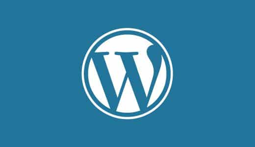 wp logo wordpress